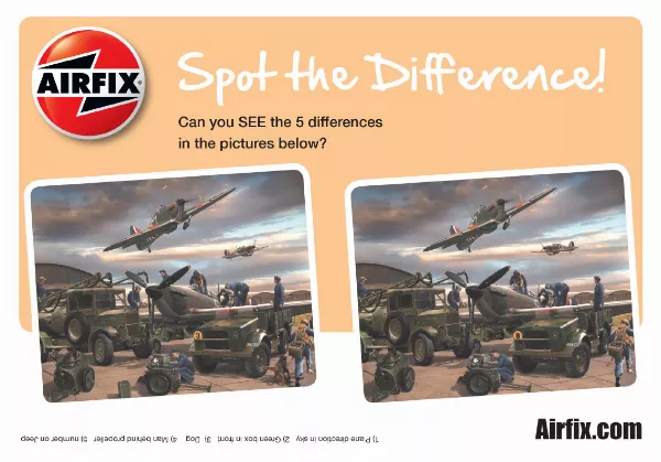 Airfix Spot the Difference 1